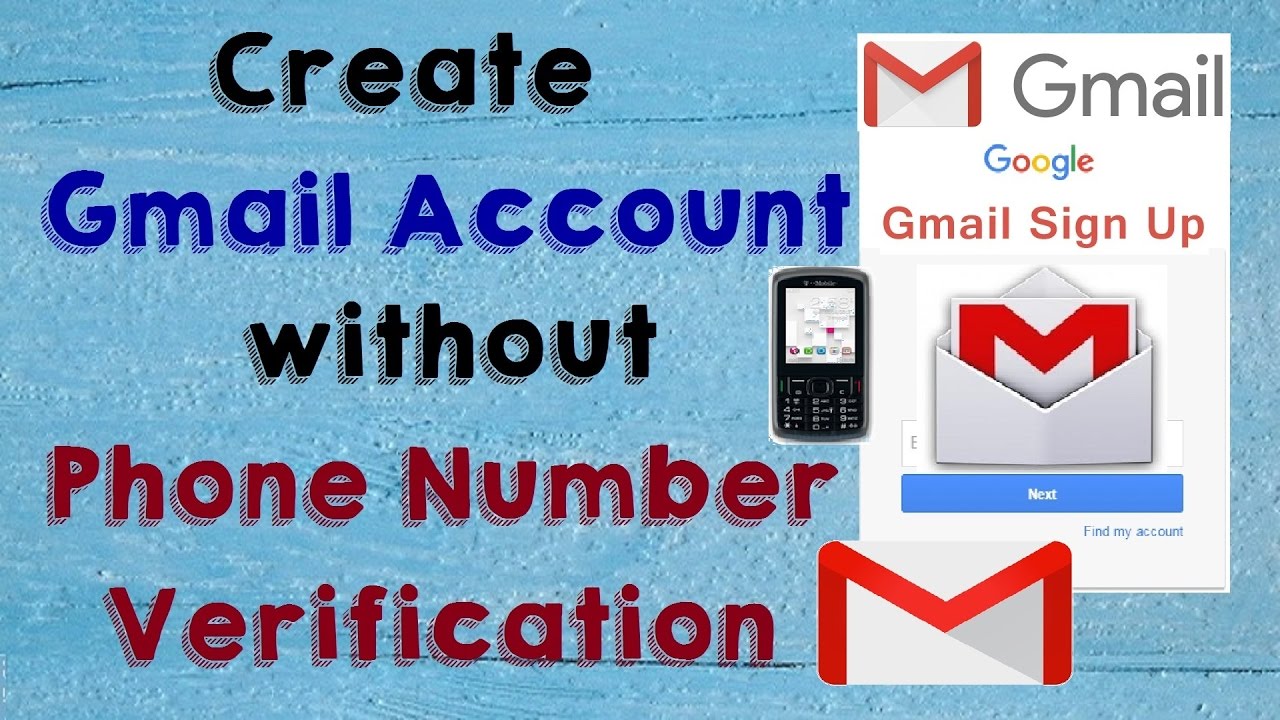 how to get into gmail account without phone number
